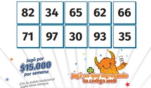 Números del Lunes 28 de agosto