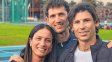 Guillermo, Germán y Valeria Chiaraviglio destacaron y la alegría por la nueva pista. Guillermo, Germán y Valeria Chiaraviglio destacaron y la alegría por la nueva pista.