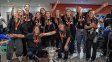 Las Leonas llegaron al país tras la histórica conquista en el Mundial de hockey