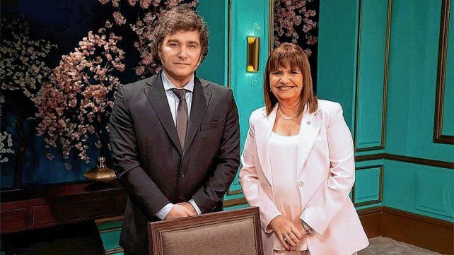 Javier Milei y Patricia Bullrich estuvieron en el programa de Mirtha Legrand.&nbsp;