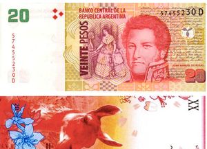 Lanzan el nuevo billete de 20 pesos con la imagen de un guanaco