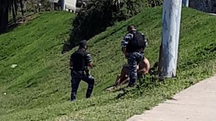 Una pareja fue sorprendida teniendo sexo al aire libre en un parque en Mar del Plata