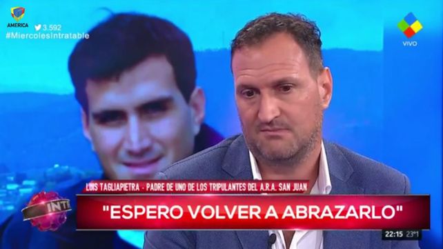 Espero volver a abrazarlo, el deseo del padre de un tripulante