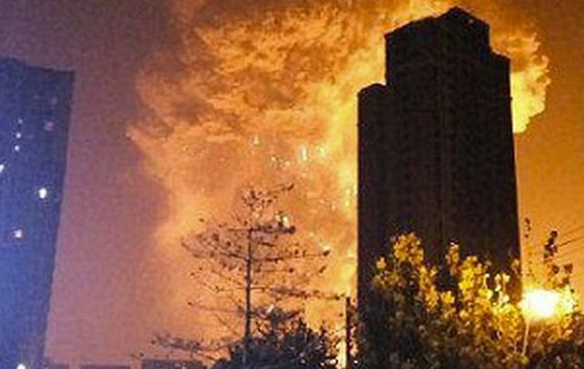 Pavorosa explosión en China deja 17 muertos y 348 heridos