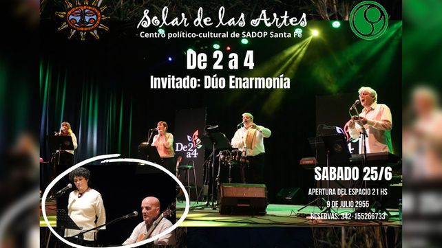 De 2 a 4  en el Solar de las Artes