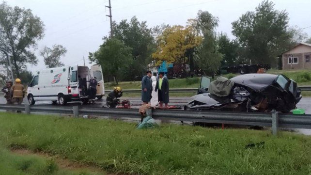 Accidente en la Ruta 14: una persona está grave