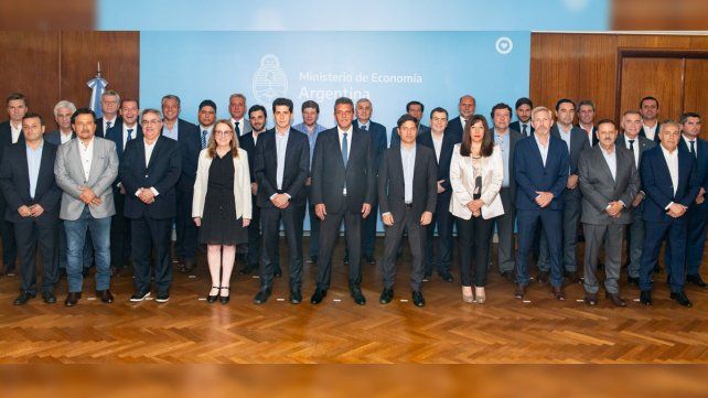 La foto del ministro de Economía