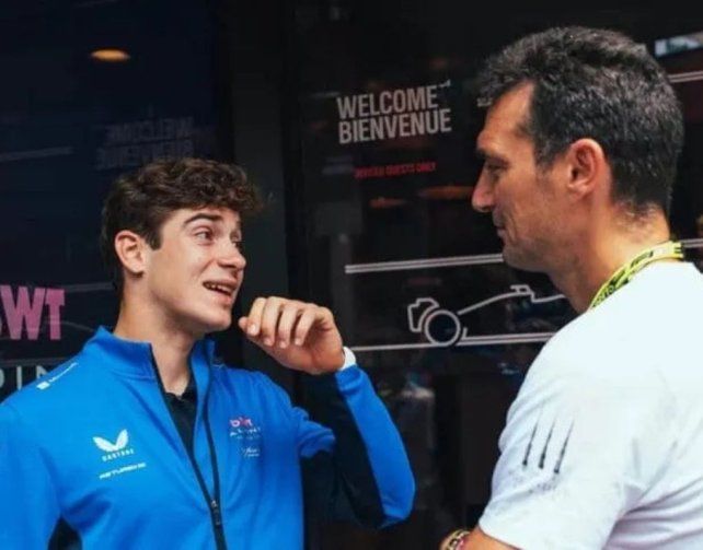 Toda la intimidad del encuentro entre Colapinto y Scaloni en Bélgica Toda la intimidad del encuentro entre Colapinto y Scaloni en Bélgica