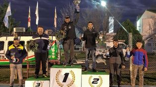El TC Pista Entrerriano disputó su primera final del fin de semana, que fue ganada por Juan Manuel Farabello.