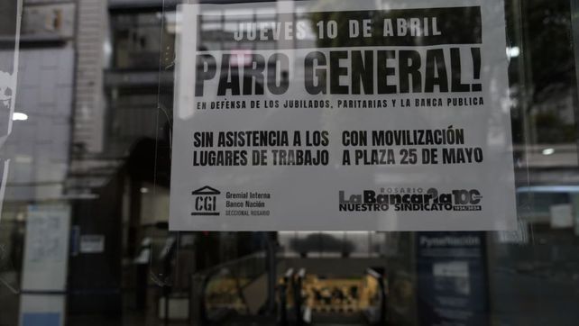 Los gremios rosarinos se unen en el tercer paro general de la gestión de Milei.