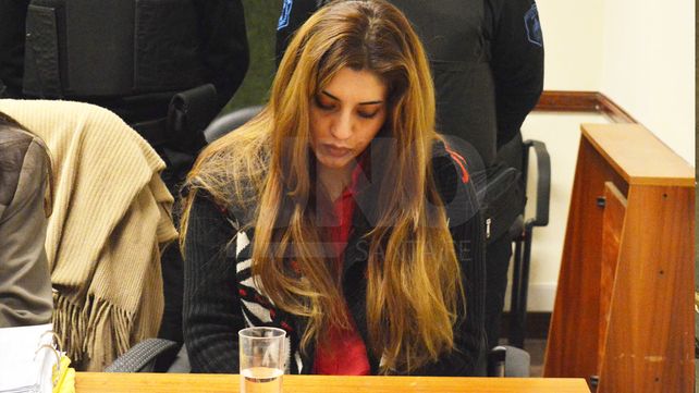 En el banquillo. La imputada