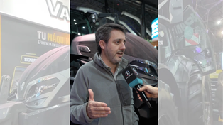 Tractores, clima y competencia asiática: los temas que analizó Emiliano Ferrari, gerente general de Agco Argentina