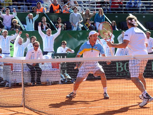 Copa Davis: Argentina ganó el punto de dobles y lidera la serie ante Francia