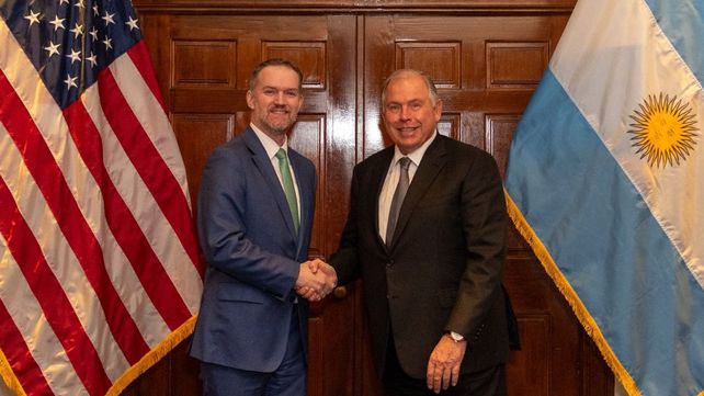 El canciller de Argentina Gerardo Werthein se reunió con el secretario de Comercio Howard Lutnick.