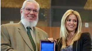Shakira fue premiada por la ONU por su trabajo a favor de los ni&ntilde;os