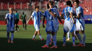Mateo Silvetti, ex-Newells y actual jugador de Inter Miami, marcó uno de los tantos en el triunfo de la selección argentina frente a Nigeria.