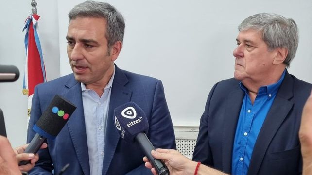 Los diputados Oscar Martínez y Luis Rubeo se reunieron con dirigentes de la Asociación de Entidades Empresarias del Sur Santafesino.