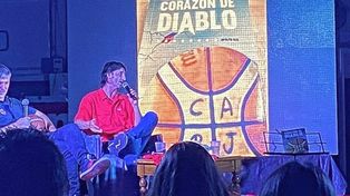 Rivadavia presentó el libro Corazón de Diablo