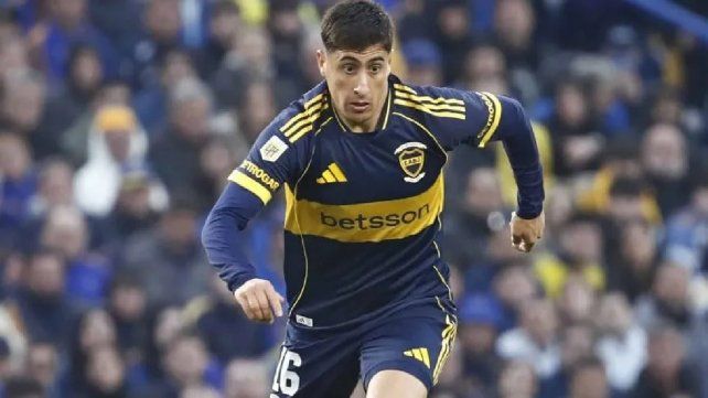 Miguel Merentiel titular en Boca.