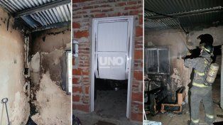 Robaron electrodomésticos e incendiaron una vivienda en Sauce Viejo: hay dos aprehendidos