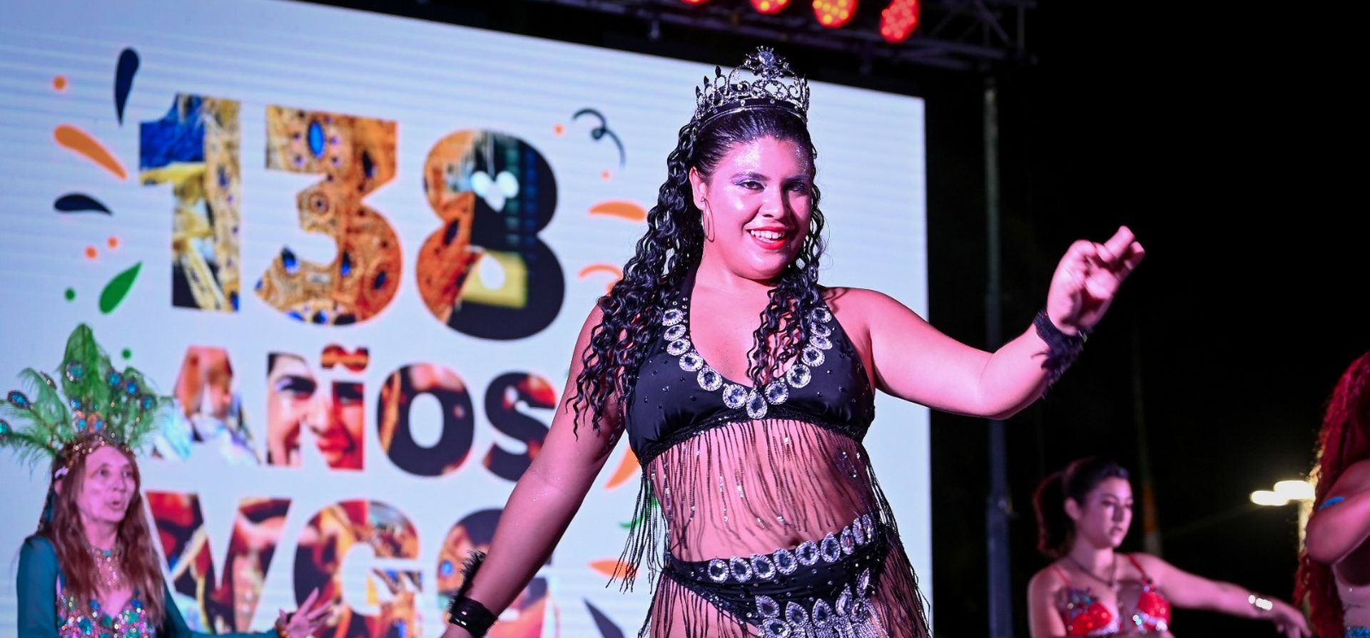 Villa Gobernador Gálvez celebró sus 138 años con una gran fiesta en plaza San Martín