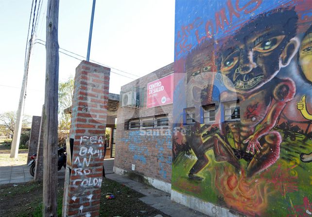 El Centro de Salud del barrio Las Lomas.