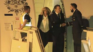 Macrón llegó a Buenos Aires con una apretada agenda