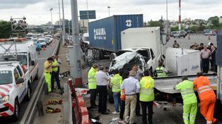Una beba nació tras un trágico accidente de tránsito