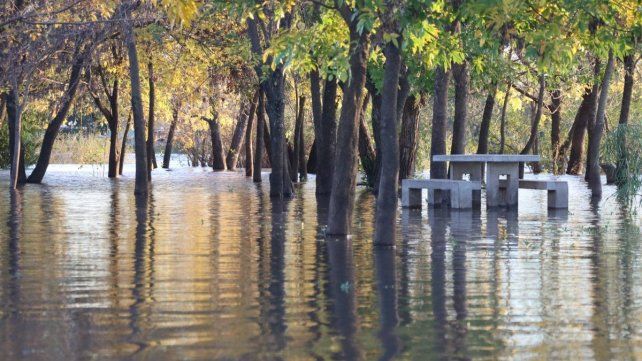 El viernes por la tarde el río Gualeguaychú superó los 3