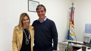 Romina Diez, armadora de Javier Milei, elogió al intendente Meyer.