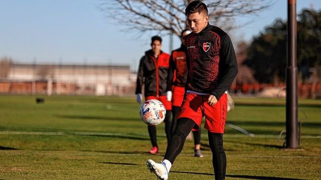 El colombiano Fabián Ángel llegó a Newells procedente de Junior de Barranquilla.&nbsp;