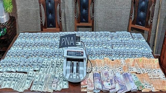 Contrabando: Prefectura secuestró mercadería y u$s 24.800