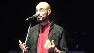 Emotiva introducción de Abel Pintos a una de sus últimas canciones