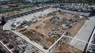 Los trabajos se están llevando a cabo en el estadio de Universidad Católica.