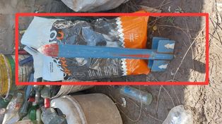 El misil, que pertenecería a la Fuerza Aérea, fue secuestrado y será analizado.