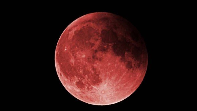 El eclipse total de luna ocurrirá durante las primeras horas del próximo viernes 14 de marzo. Cómo y dónde ver la luna de sangre