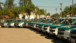 La provincia incorporó 19 camionetas 0 km para la Guardia Rural Los Pumas