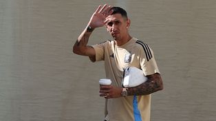 Un saludo general. Angel Di María mantiene expectantes a muchos, sobre todo a los hinchas de Central.