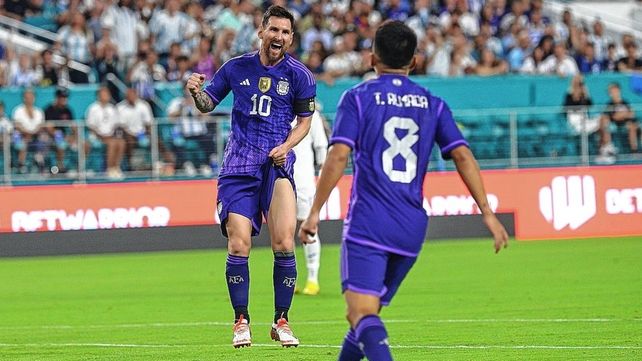 Argentina enfrenta a Jamaica en el último amistoso en Estados Unidos