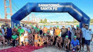 La Maratón Acuática Santa Fe–Coronda para aficionados cerró con éxito su primera edición.