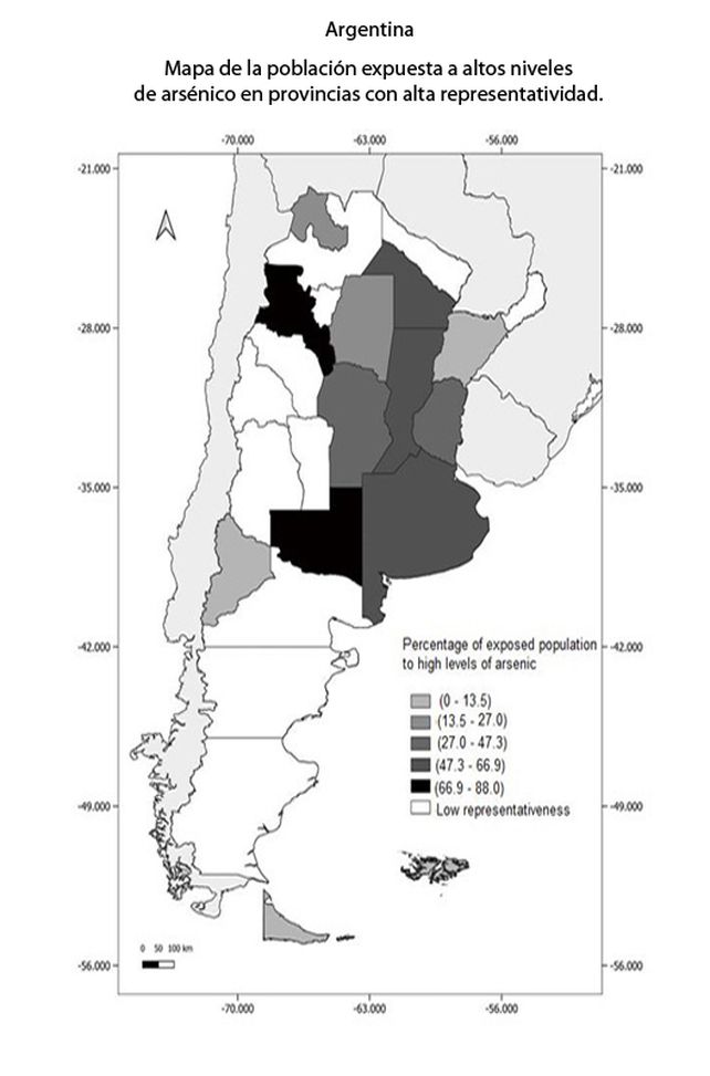 Son 12 las provincias que fueron relevadas para la investigación de la Red Interuniversitaria en Ambiente y Salud de la Región Centro (Redinasce).