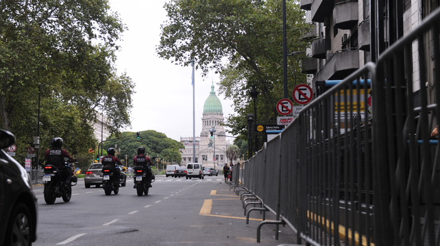 Las fuerzas de seguridad custodiarán a Milei en la Asamblea Legislativa&nbsp;