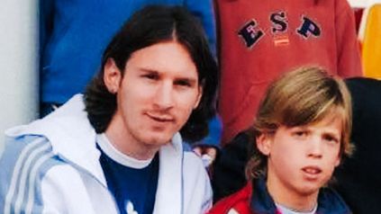 La otra estrella de España que tiene una foto con Messi cuando era niño, aunque él no la quería