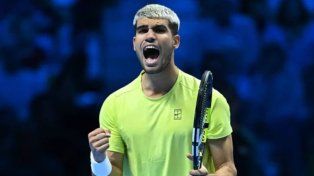Alcaraz le ganó a Musetti en el ATP Finals y será número uno del mundo