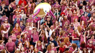 El festival donde los pelirrojos son apenas uno más en la multitud