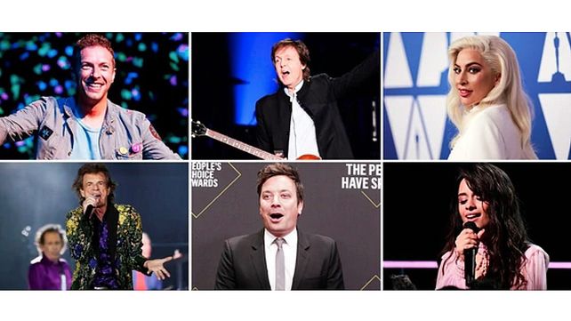 Rolling Stones se sumaron a megaevento solidario para paliar la pandemia