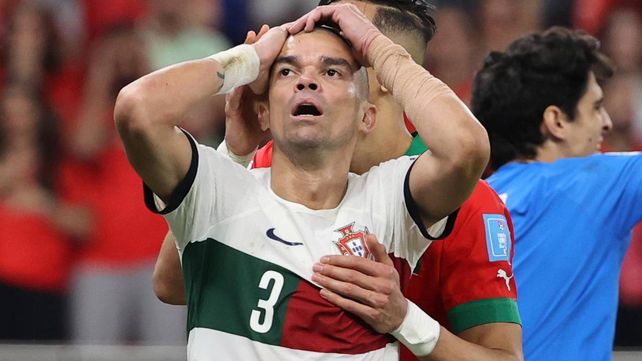 Pepe está muy enojado con el arbitraje de Facundo Tello.