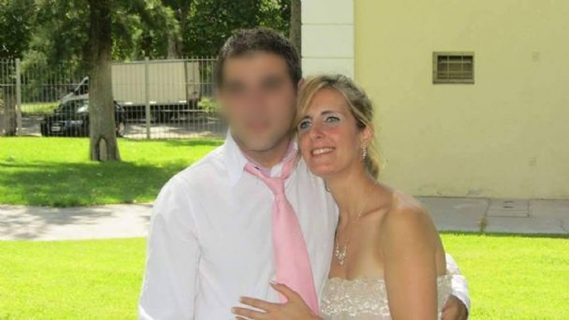 Diego Aldegheri y Micaela Romero sonríen en una foto de tiempos más felices.&nbsp;