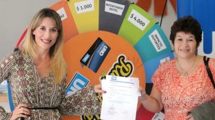 Jugó y ganó con La Raspadita, el juego éxito del UNO