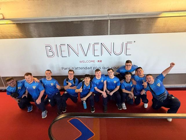 Los 12 jugadores de la Federación Argentina de Deportes para Atletas con síndrome de Down